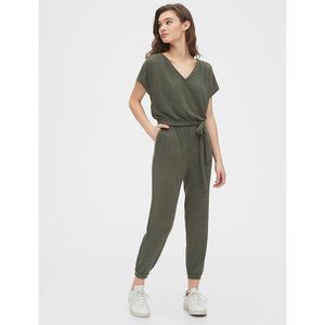 NWT Softspun V-Neck Jumpsuit tweed Green SOLD OUT!